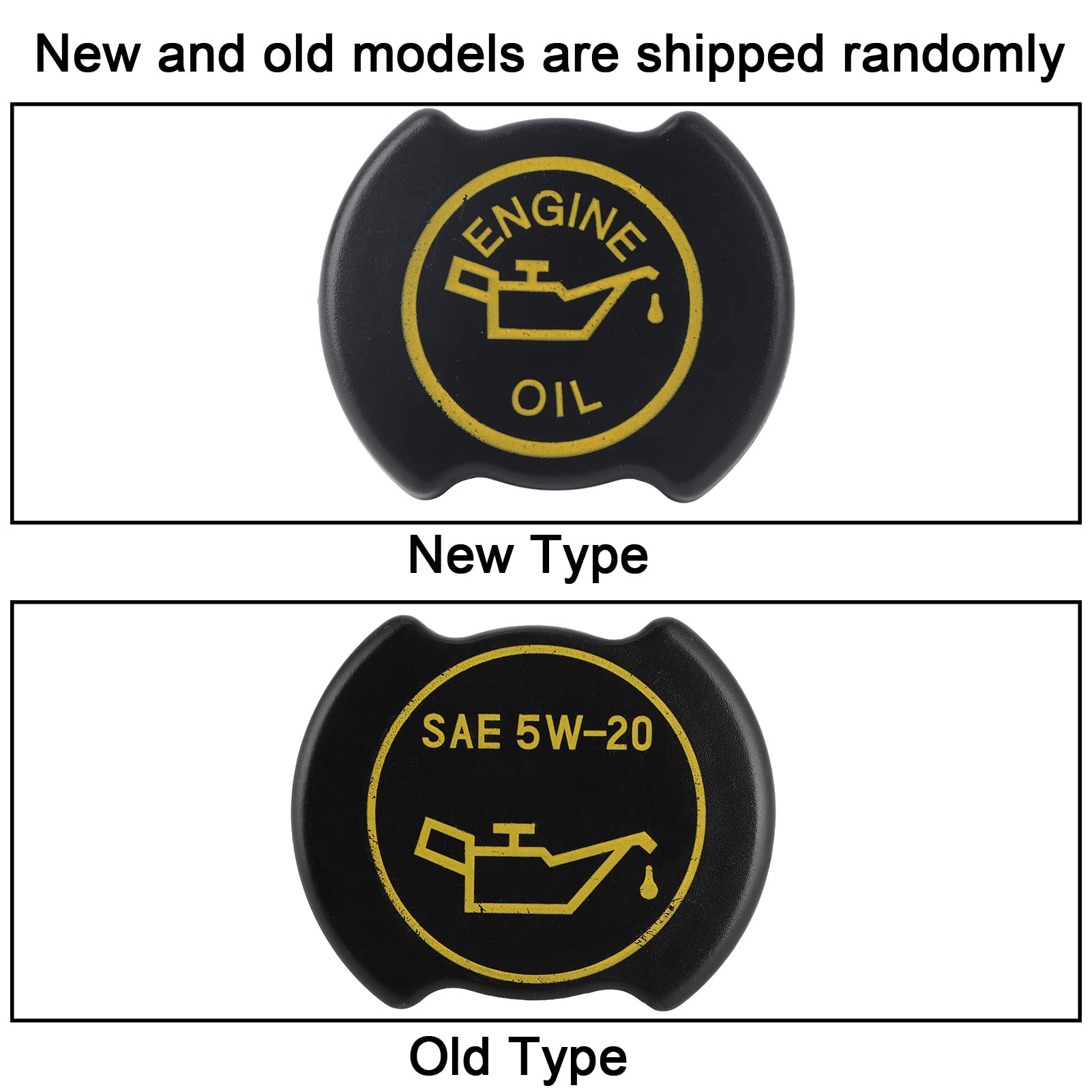 Amazon.com: Generic Engine Oil Filler Cap, ABS Prevent Leakage Car 