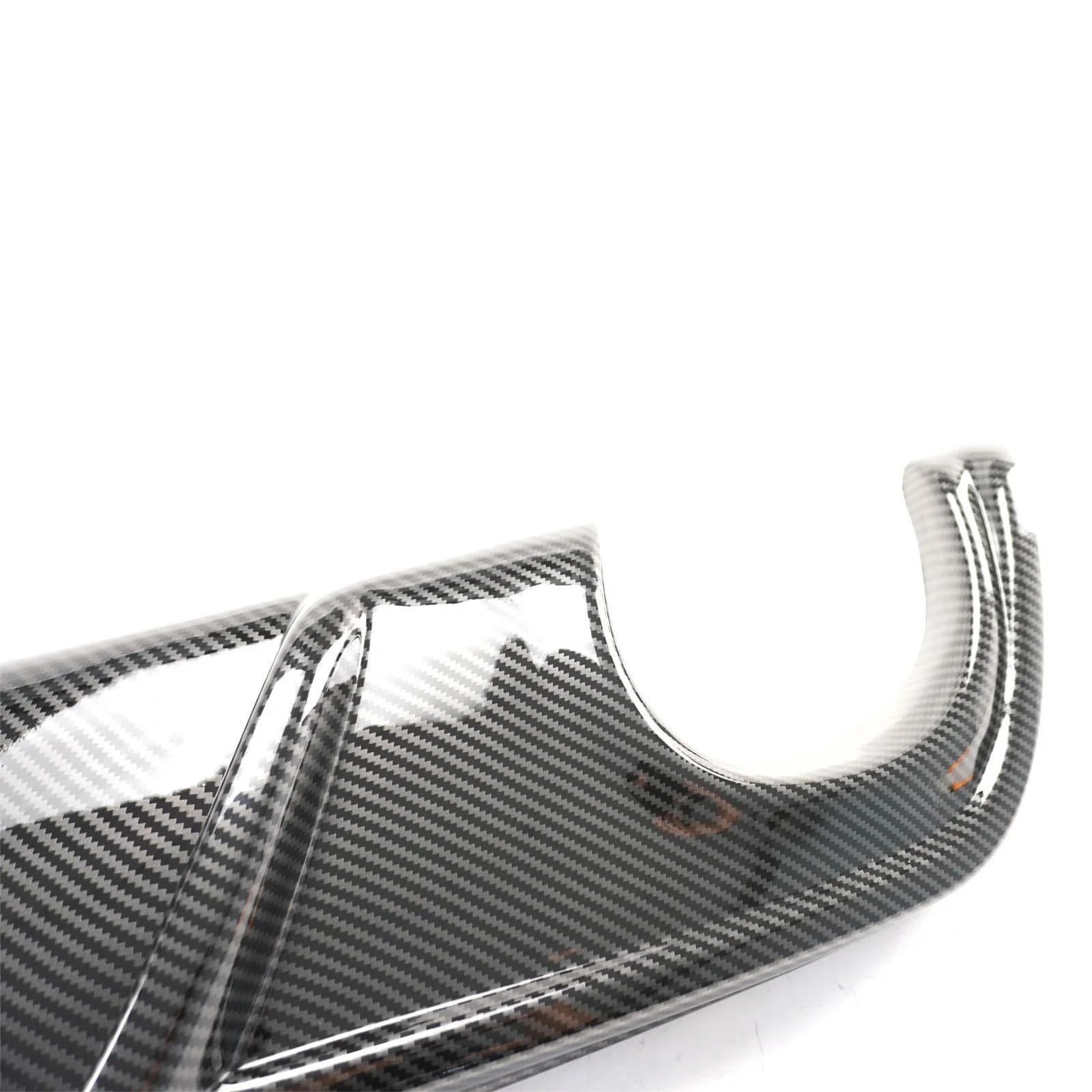 przedniego zderzaka Pasuje Do Lexus IS250 IS300 IS350 2006-2012 Dyfuzor Tylnego Zderzaka Samochodu Czarny Błyszczący/styl Włókna Węglowego(Glossy Black)