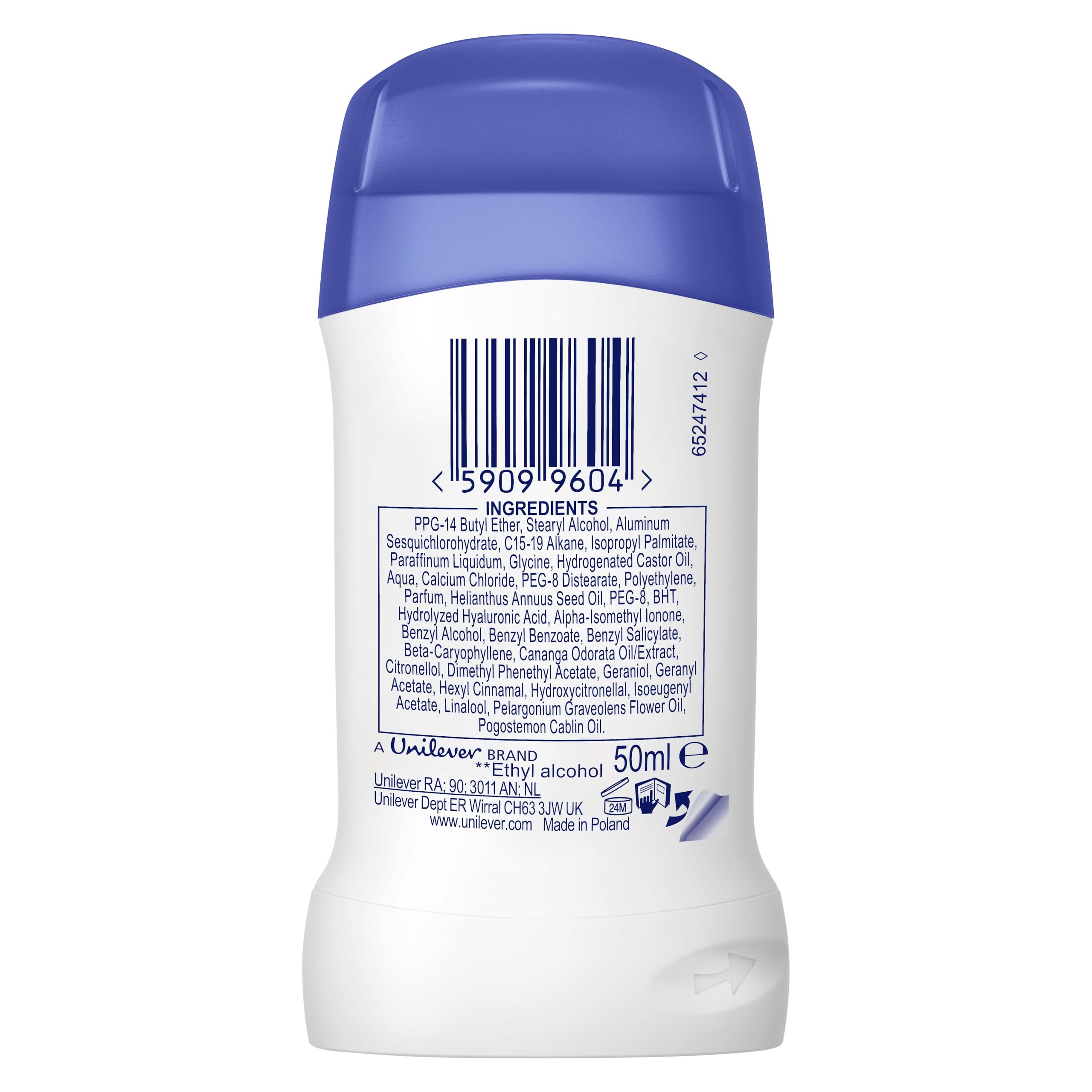 Dove Desodorante en barra antitranspirante original, protección hasta 72 horas, con tecnología pro-ceramida e ingredientes hidratantes, desodorante para hombre y mujer, 6 unidades