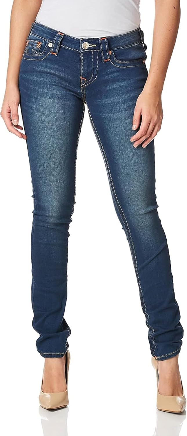 True Religion womens Stella Low Rise Skinny Jean