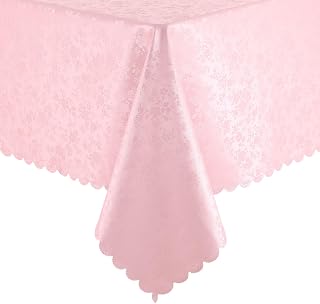 Smiry Rectangle Waterproof Heavy Duty Vinyl Tablecloths, 60 x 120 Inch