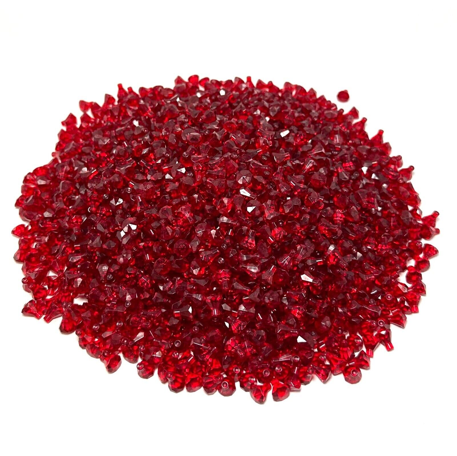 Lego City Classic Basic 100 Bright Red Diamonds - Gemstone Treasure - Sparkling Jewels for Magical Building Projects!