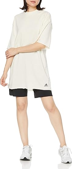 Amazon Co Jp アディダス ワンピース リサイクルコットン オーバーサイズ Tシャツワンピース Glf99 レディース ノンダイド Fi4764 日本 J M 日本サイズm相当 服 ファッション小物