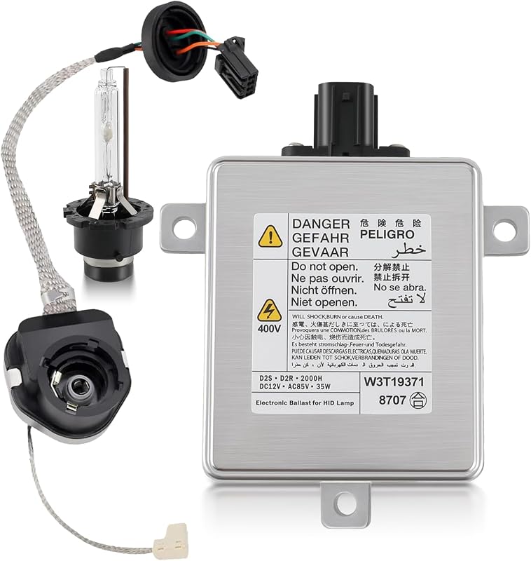 W3T15671 Xenon HID Ballast Control Unit Assembly Module | for Acura Mazda Mitsubishi W3T19371 W3T13072