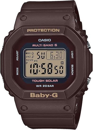 Amazon カシオ 腕時計 ベビージー 国内正規品 アースカラートーン 電波ソーラー Bgd 5000uet 5jf レディース ブラウン 腕時計 腕時計 通販