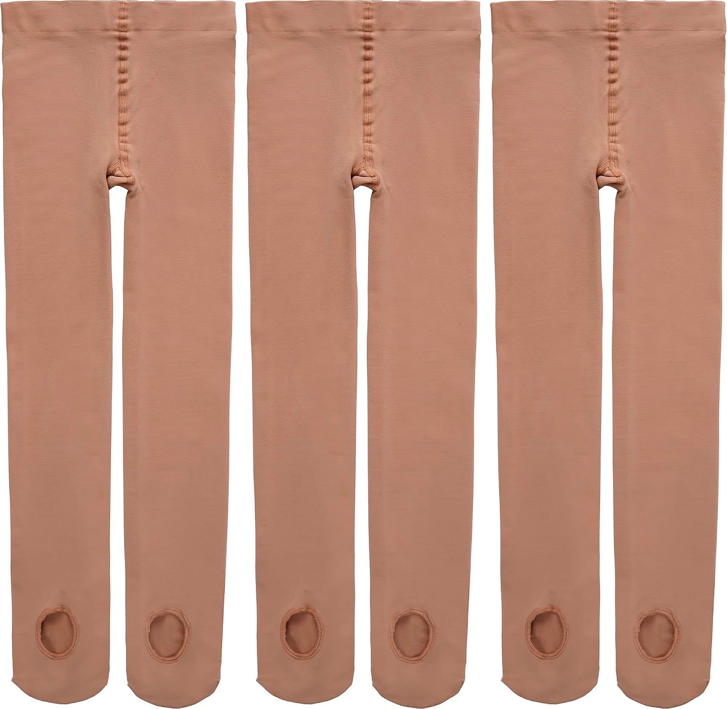 Girls Women Convertible Dance Ballet Tights Transition Leggings Tights for Students (Toddler/Kids/Adult)