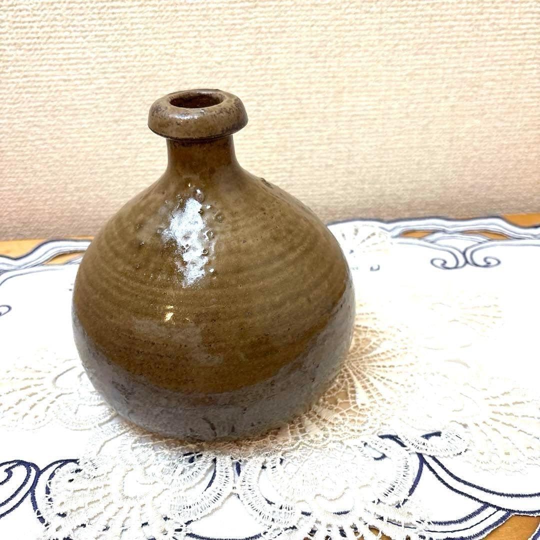 人間国宝 田村耕一 鉄釉徳利 酒器 ア14-4 【公式通販】