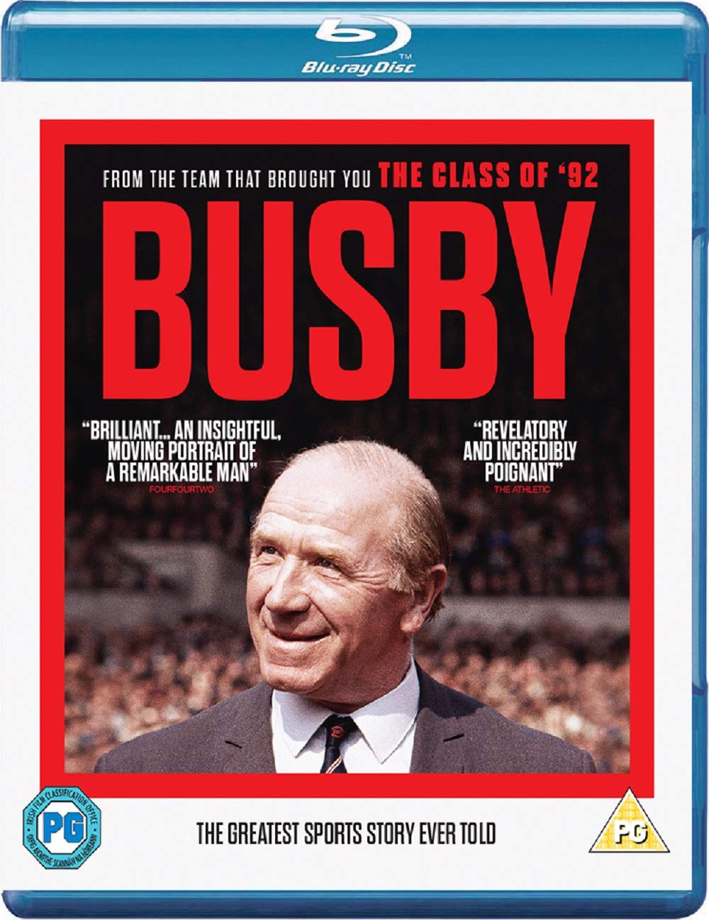 Busby (Blu-ray) Matt Busby. new sealed. freepost in uk.