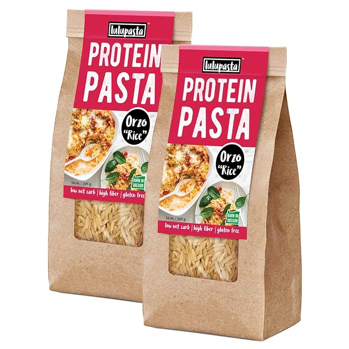 Buy High Protein Pasta, 22g, Made with Lupin Flour & Sunflower Flour, 5g Net Carb, Gluten Free