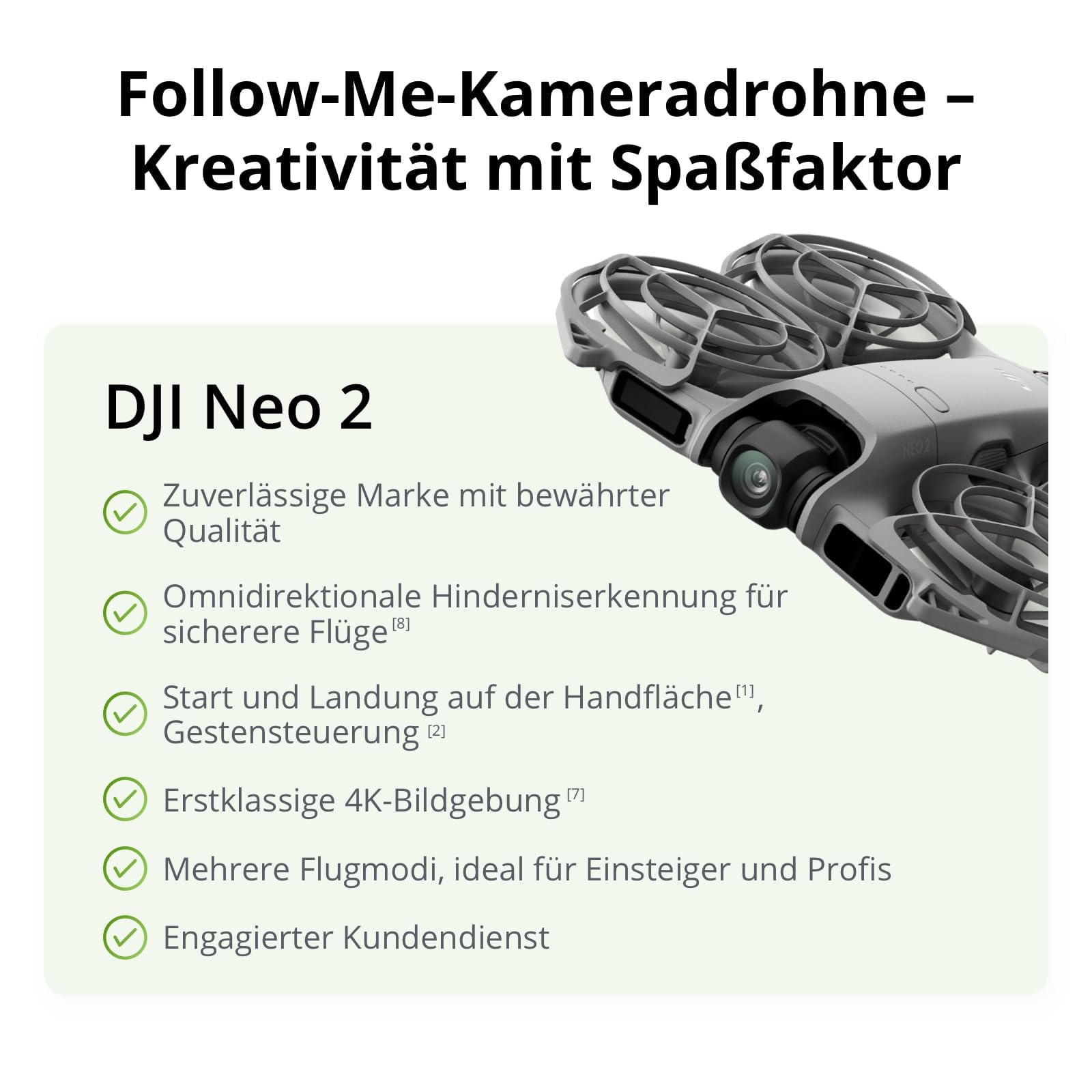 DJI Neo 2 Motion Fly More Combo Bundle mit Zubehör, 4K Drohne für Einsteiger mit RC Motion 3 und Goggles N3, Stabile Übertragung mit Digitalem Sendeempfänger, FPV-Flug, 3 Akkus (Ladestecker)