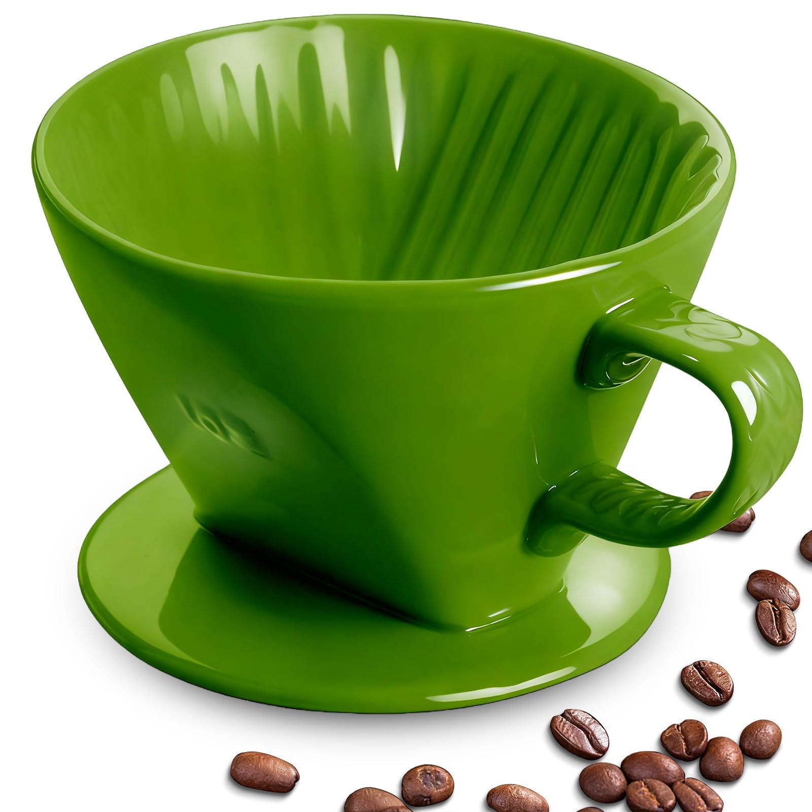hailanbao Handmade Pour Over Ceramic Coffee Dripper