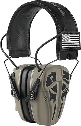 GREEN DEVIL Disparo Protección auditiva Reducción de ruido electrónico Protección auditiva Orejeras Auriculares para pistola de caza