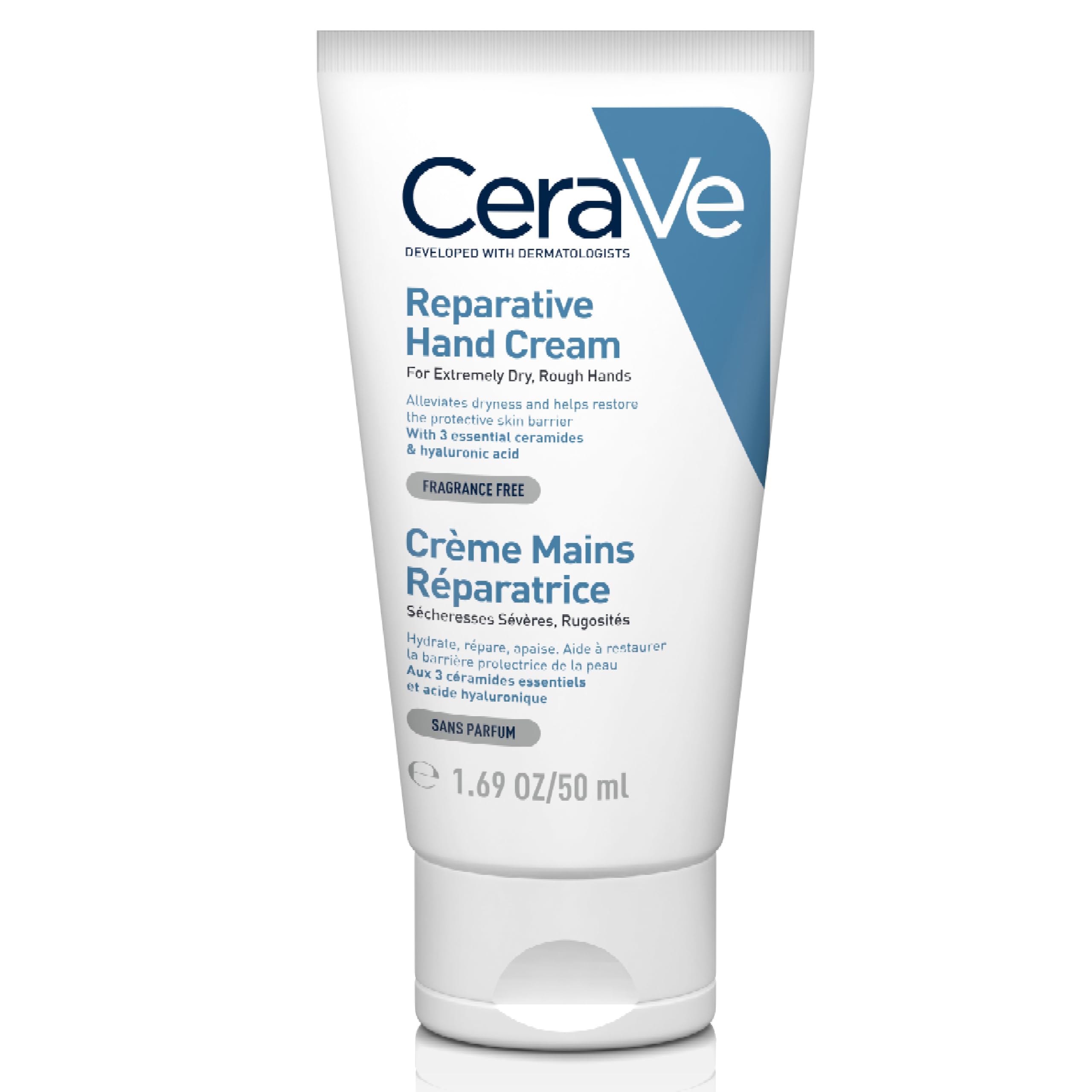CeraVe Reparative Hand Cream for Extremely Dry & Rough Hands, 50ml