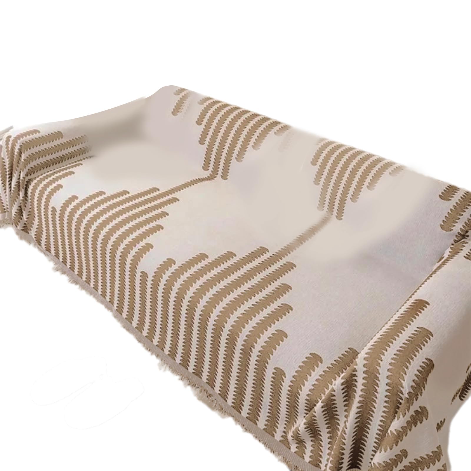 Buxuaaaa Coffee Color Four Season Chenilles Sofa Blanket Comfortable Padded Plushes Cushions Blanket Sofa Slipcover