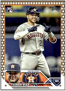 Yainer Diaz RC 2023 Topps Gold Star Parallel #635 ROOKIE NM+-MT+ MLB Baseball Astros