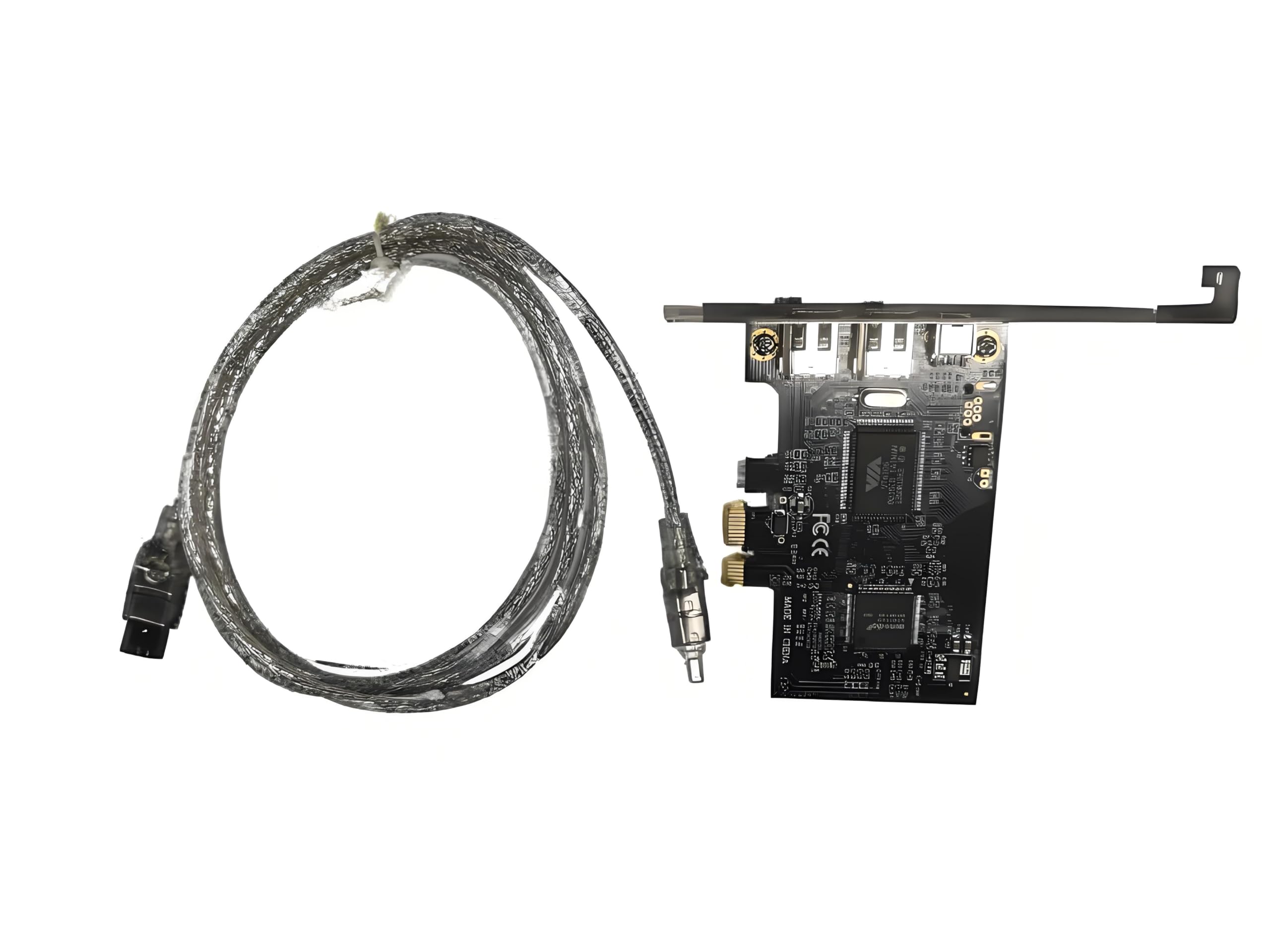 Carte FireWire IEEE 1394 PCI-Express - 2 Ports 9 Broches + 1 Port 6 Broches - 400 Mbps - Pour Windows
