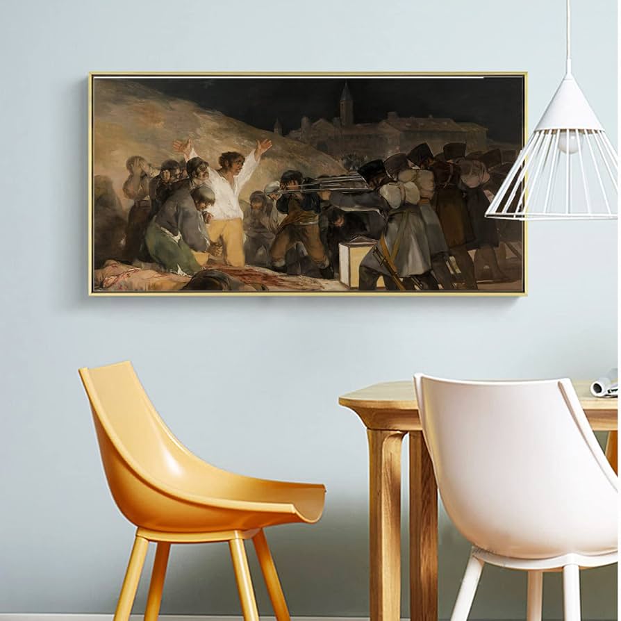 Amazon｜ZZPT Francisco de Goya キャンバスプリント - 1808年5