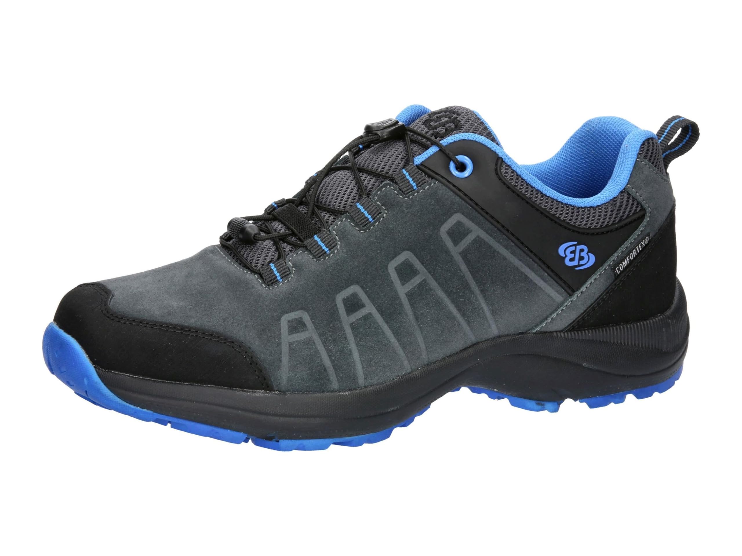 Brütting Men's Mount Harvard Low Trekking Shoes, Anthracite Blue, 8 UK