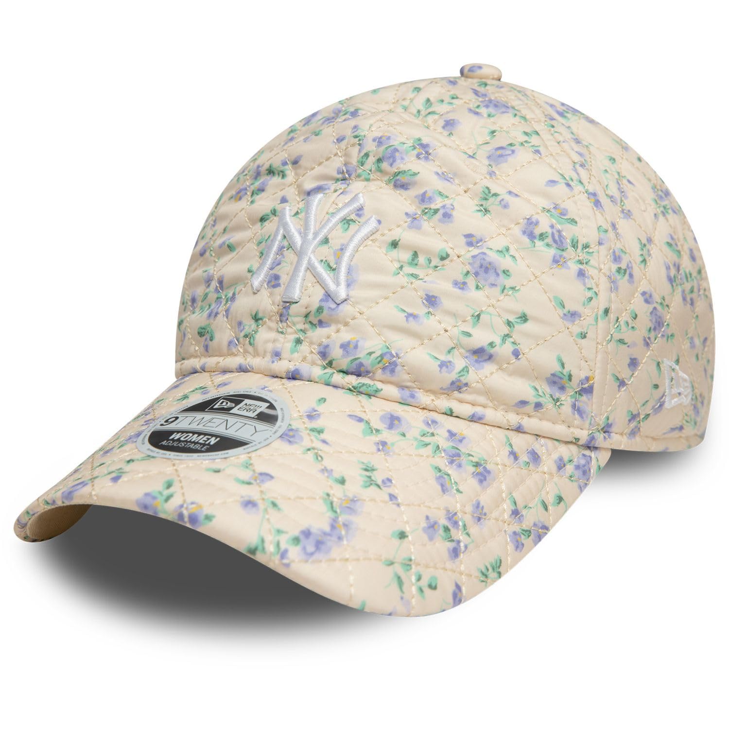 New Era 9Twenty Women Cap - Floral New York Yankees Beige