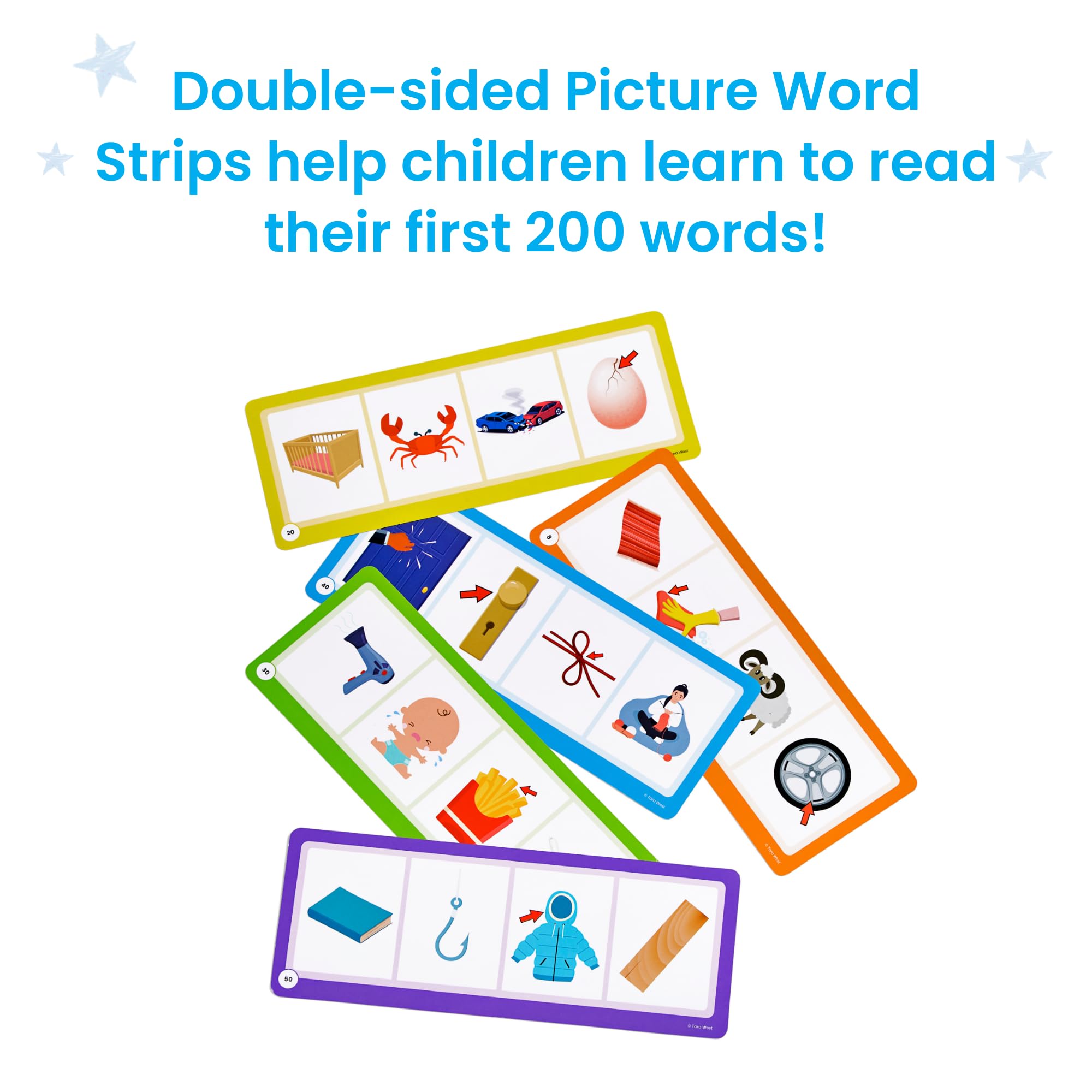 Learning Resources- Tavolette di Segmentazione Little Minds at Work, Imparare a Leggere, Consapevolezza fonetica, Suoni delle Lettere, attività didattiche prescolari (Set di 6), One Size, 95910