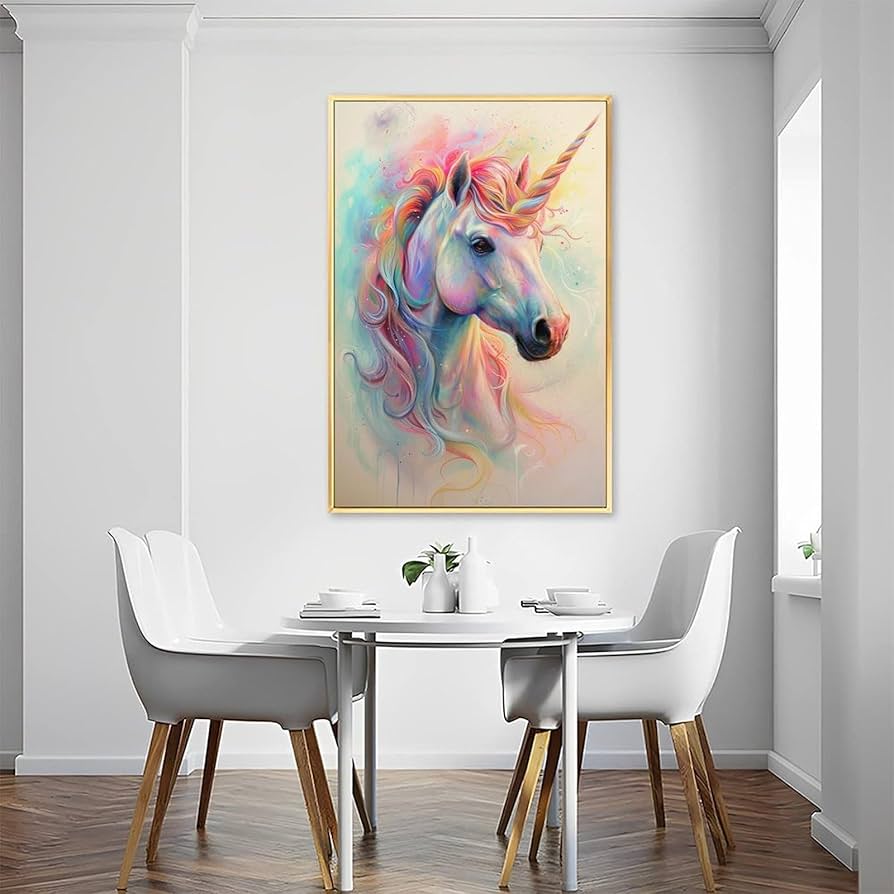ユニコーン　絵画　壁掛け Amazon.co.jp: Plus Nao(プラスナオ) ウォールステッカー