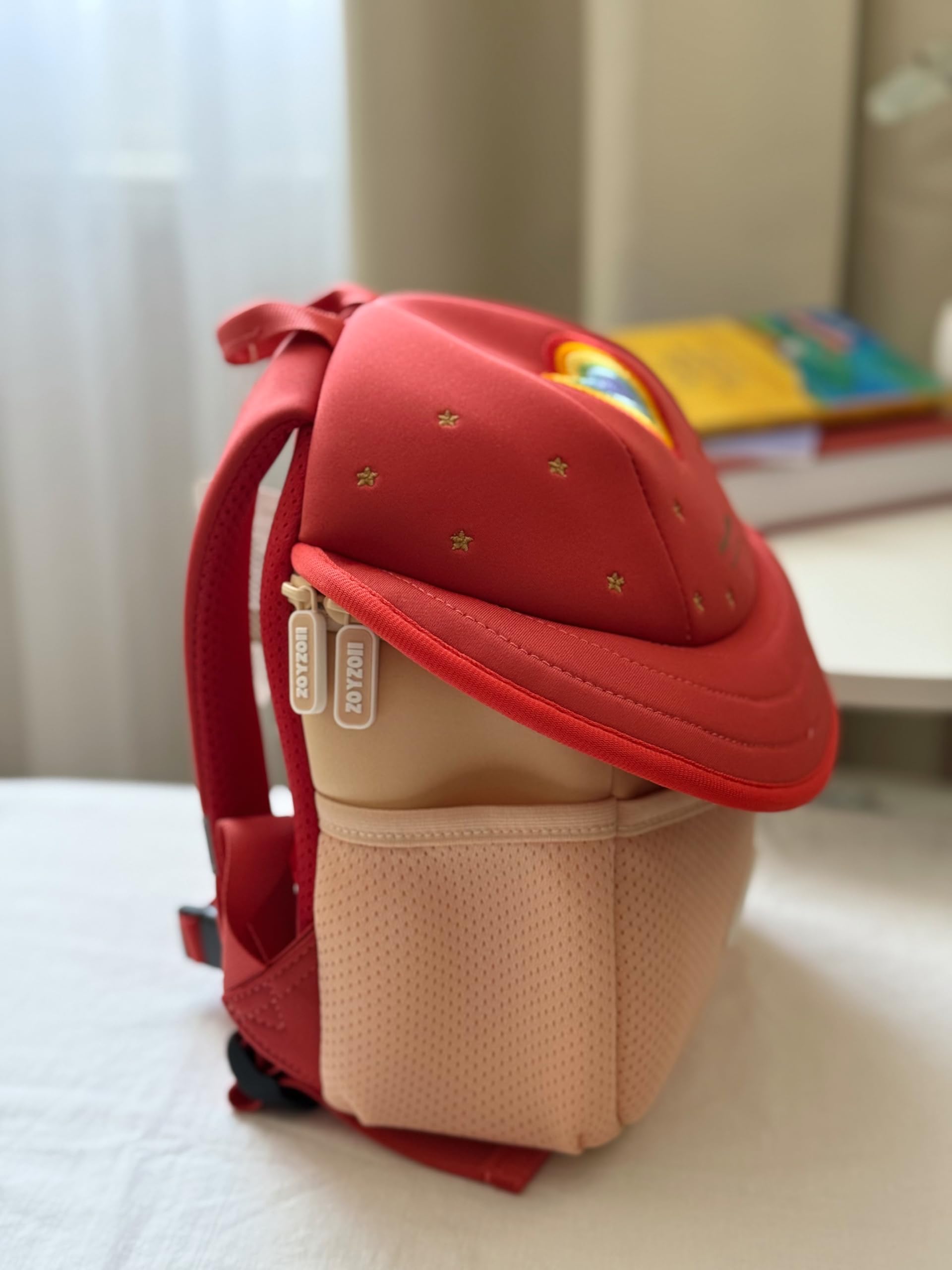 zoy zoii Kinderrucksack für Jungen und Mädchen, ideal für Spaziergänge, Reisen, Kindergarten und Vorschule, Herz, M, Modisch, für Kinder.