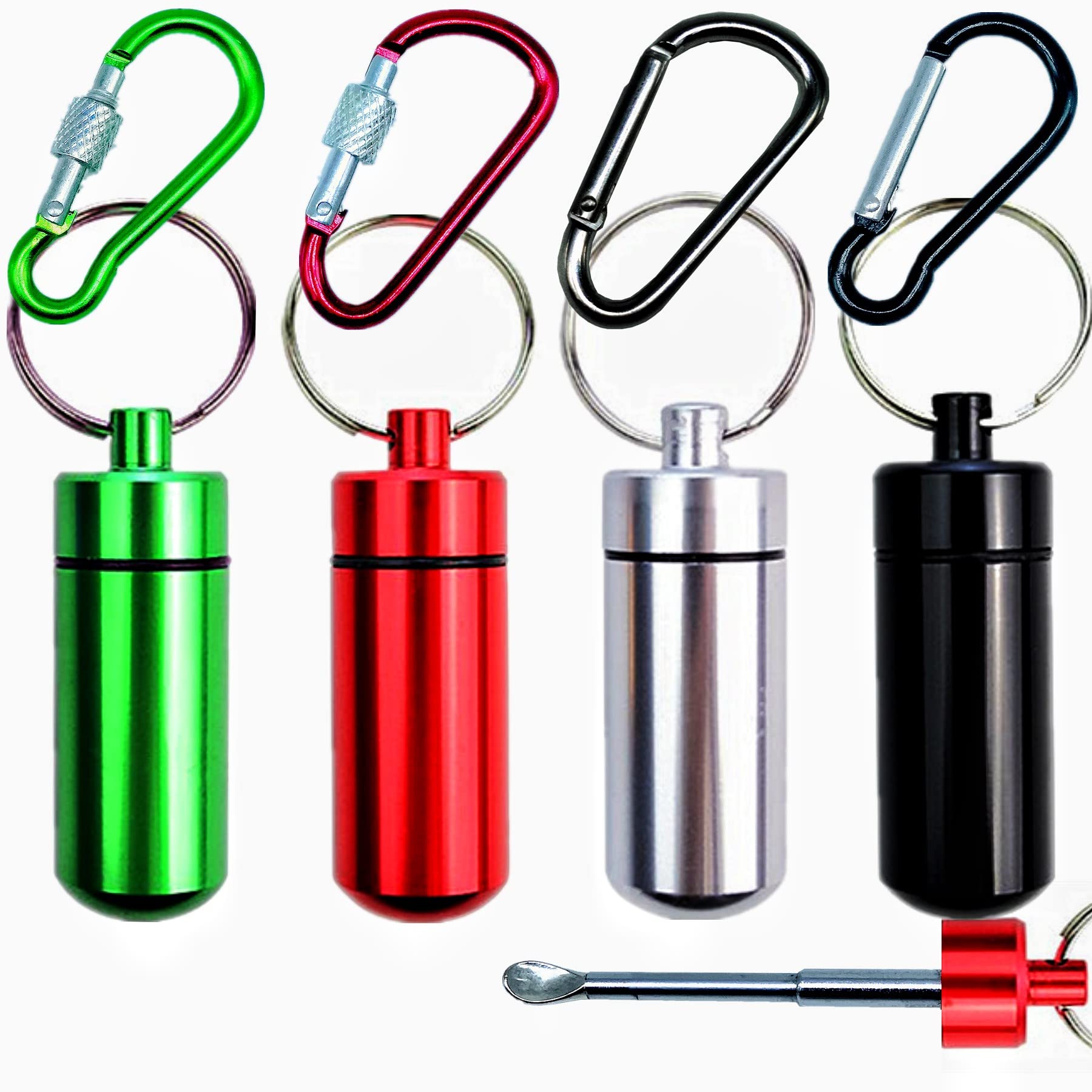 Portable Pill Box Keychain Pill Storage Boxโฆ