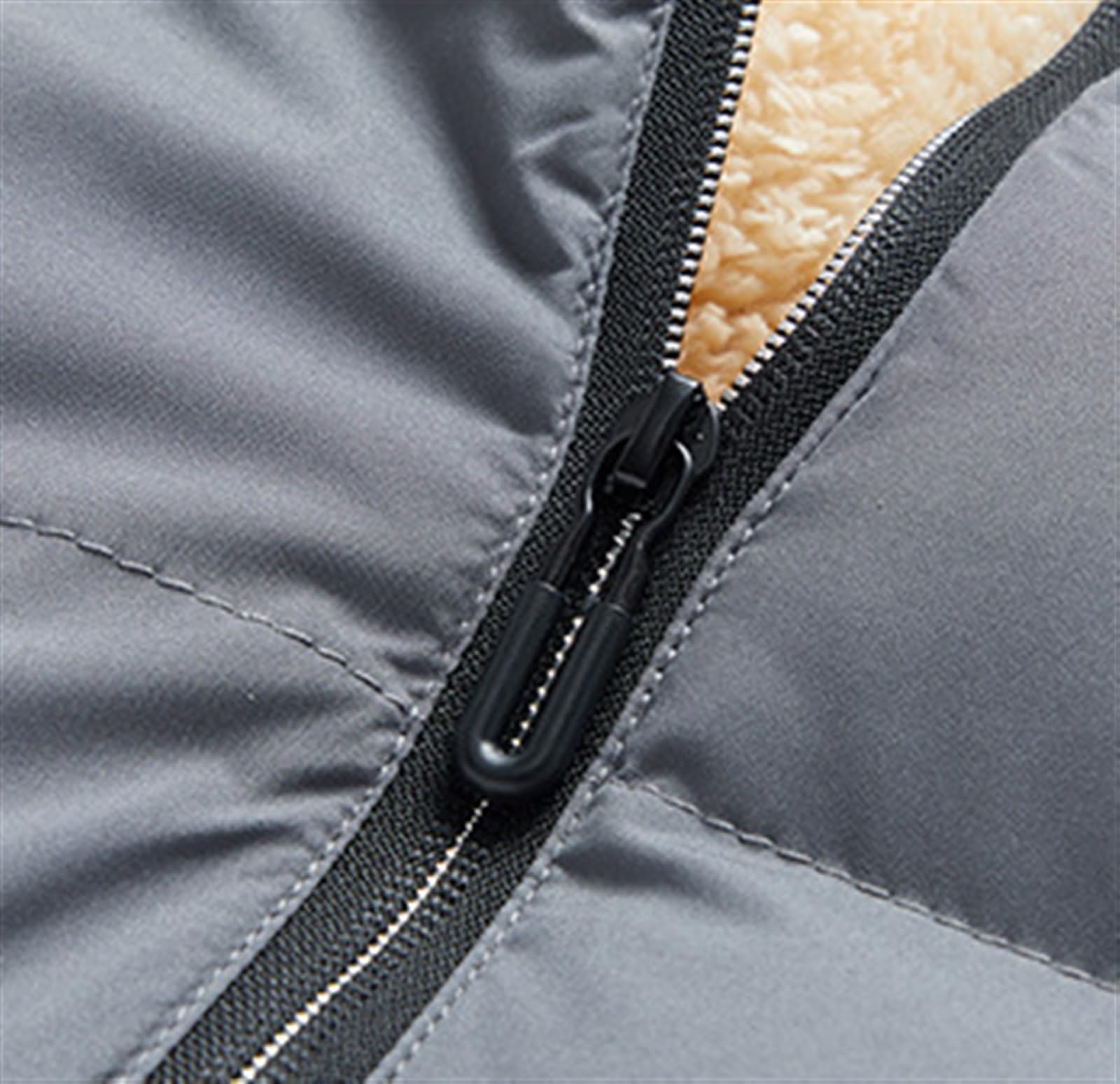 Ciepła Kamizelka Outdoorowa Zimowa Ocieplana Kamizelka Pikowana Lekka Odzież Wierzchnia Ciepłe Kurtki Bez Rękawów Bodywarmer