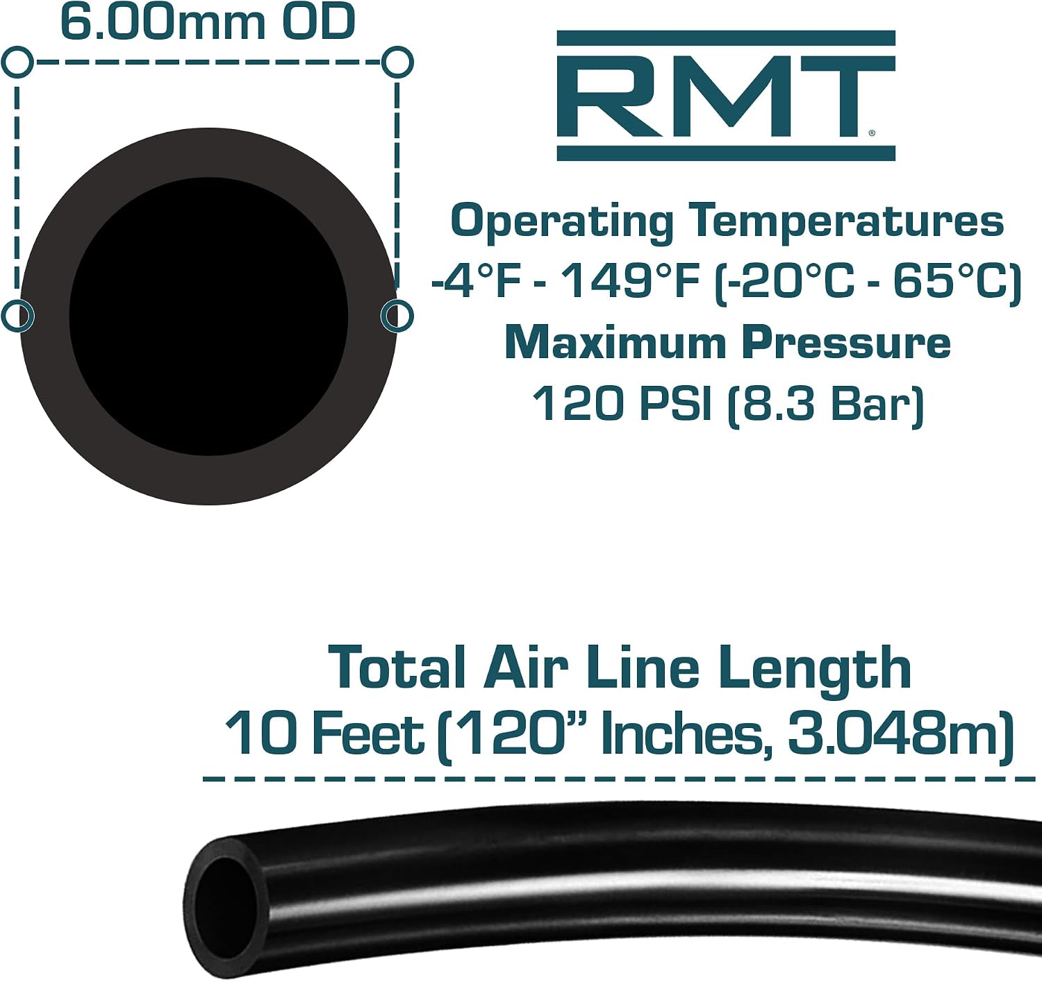 LR00-A326-AD4U - RMT 10 Feet Of Air Line