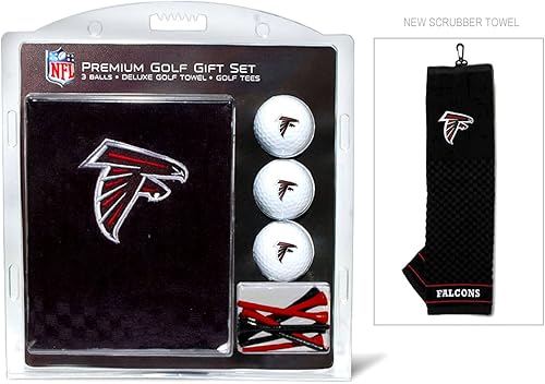 Vista 14 de Team Golf Juego de regalo premium de la NFL: toalla bordada de lujo, 3 bolas, 14 camisetas (2-3/4 pulgadas regular)