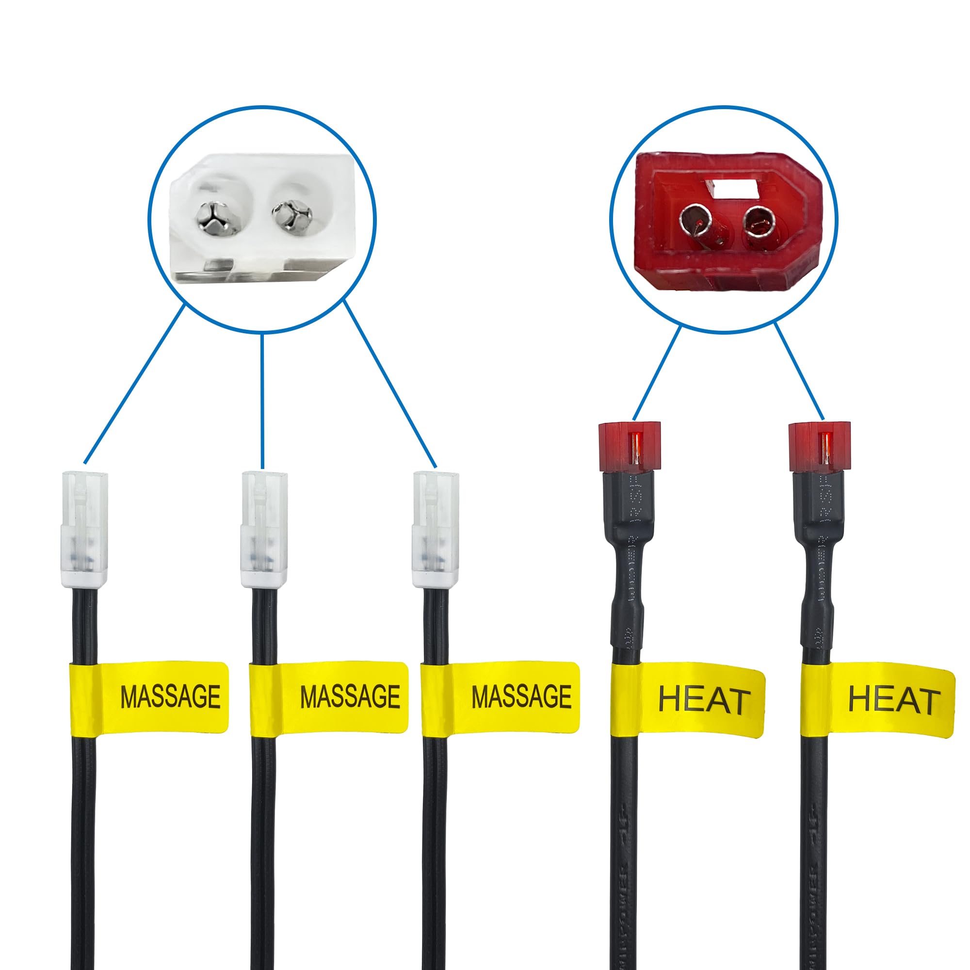 MLSK91-A1 - Mando a distancia de 11 botones con USB y caja de control para sillas elevadoras reclinables eléctricas