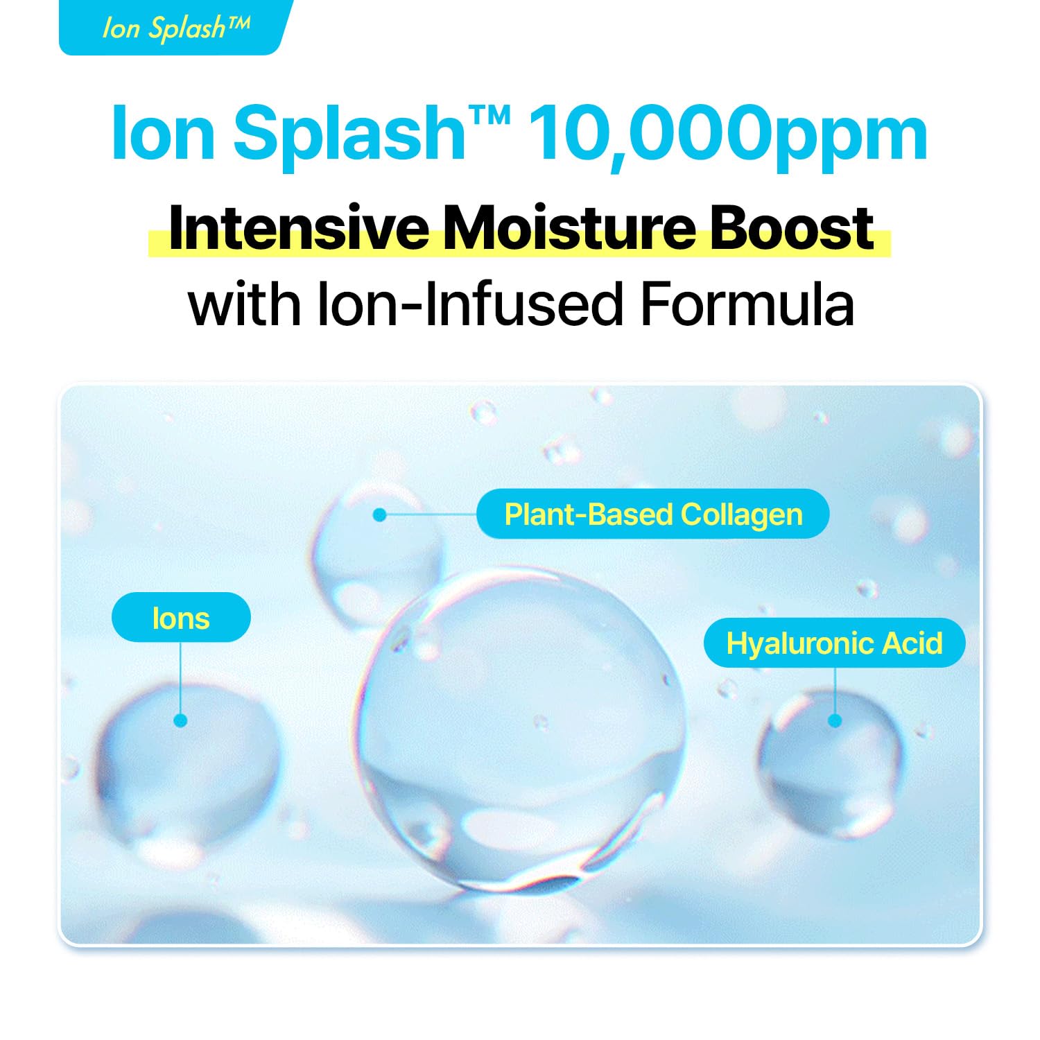 MAKE P:REM Ion Splash Ampoule Mist, Microfine Face Mist, Jelly Ampoule to Mist for All Skin Types, Korean Skin Care, 3.38 fl.oz. (100mL)