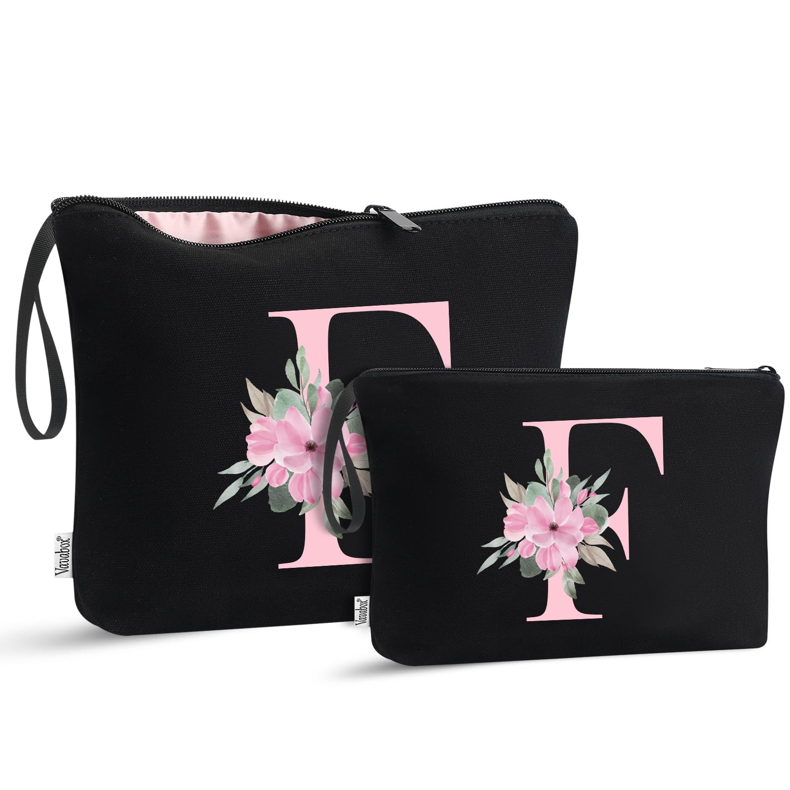 Vavabox A-Z Personalisierte Kosmetiktasche-Geburtstagsgeschenke für Frauen, Mütter, Beste Freundinnen und Brautjungfern
