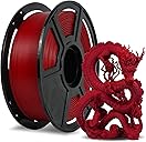 FLASHFORGE Rapid PLA Filament 1.75mm Ruby Red, 500mm/s High Speed Printing, 3D Printer Filament 1kg Spool, Dimensional Accuracy +/- 0.02mm, Enjoy Exceptional Print Quality