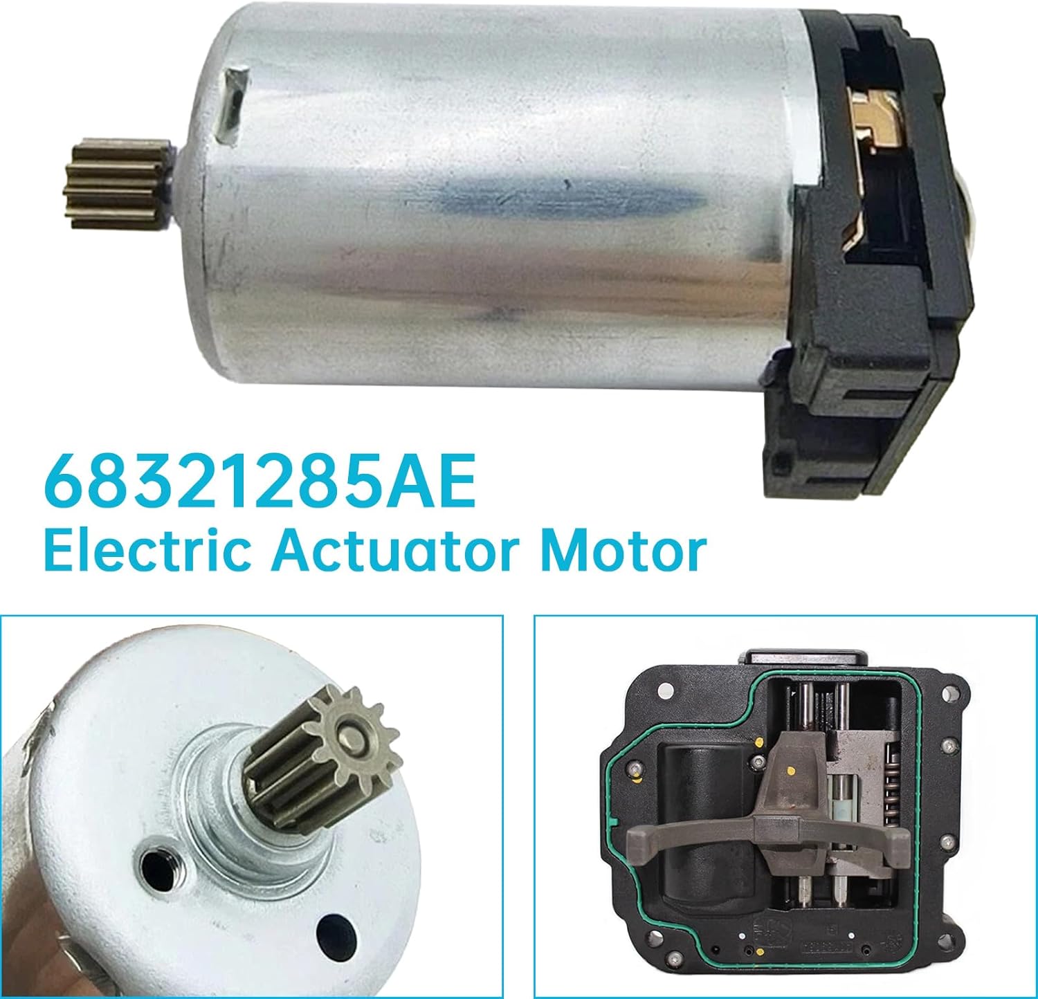 Areyourshop Electric Actuator Motor PTU For Jeep Cherokee Chrysler 200 2014-2018 68321285AE 68224165AG 68224165AA