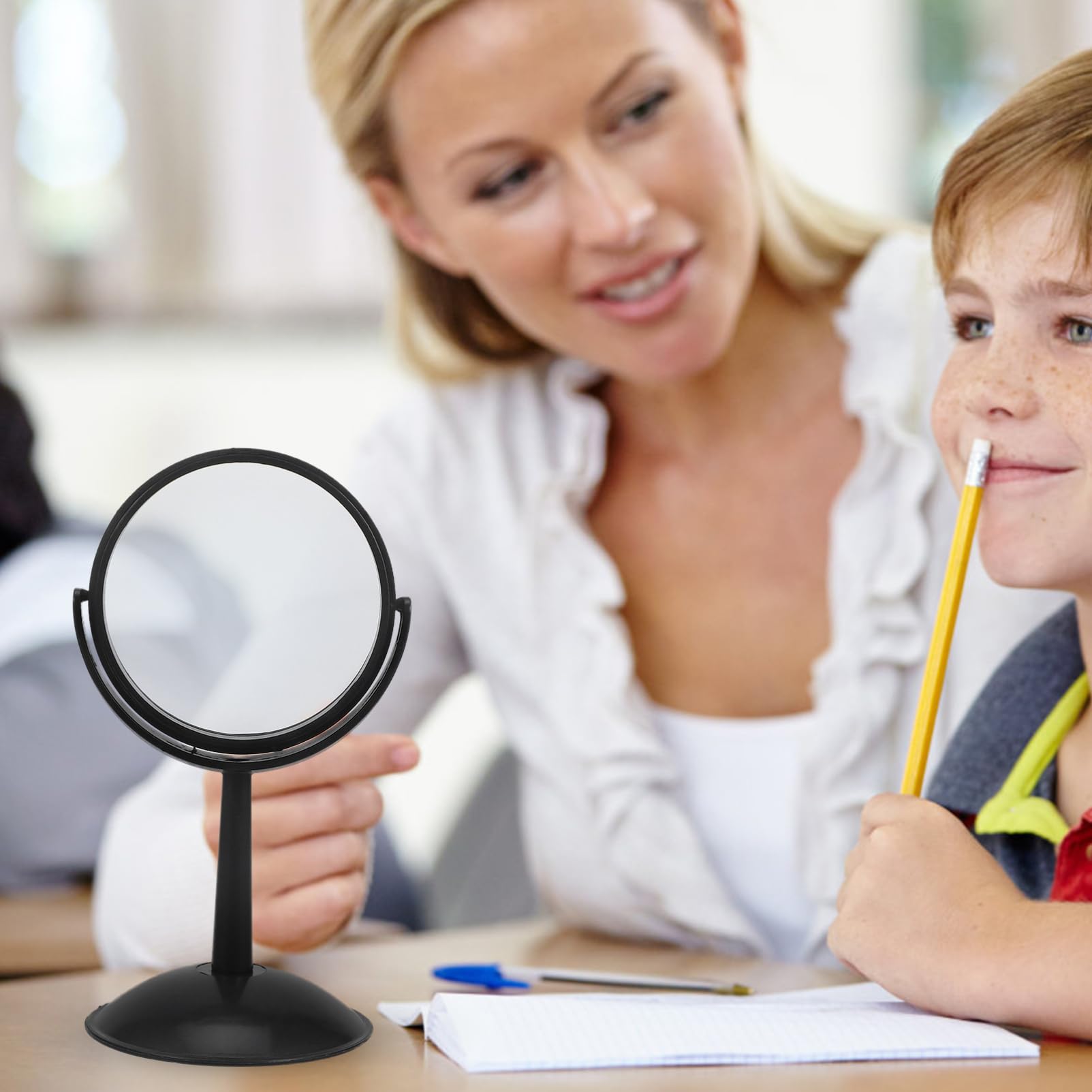 Hohopeti Convex Lens with Concave-Convex Style Physics Teaching Supplies Optical Lens Stand Optics Physical Optical Experiment