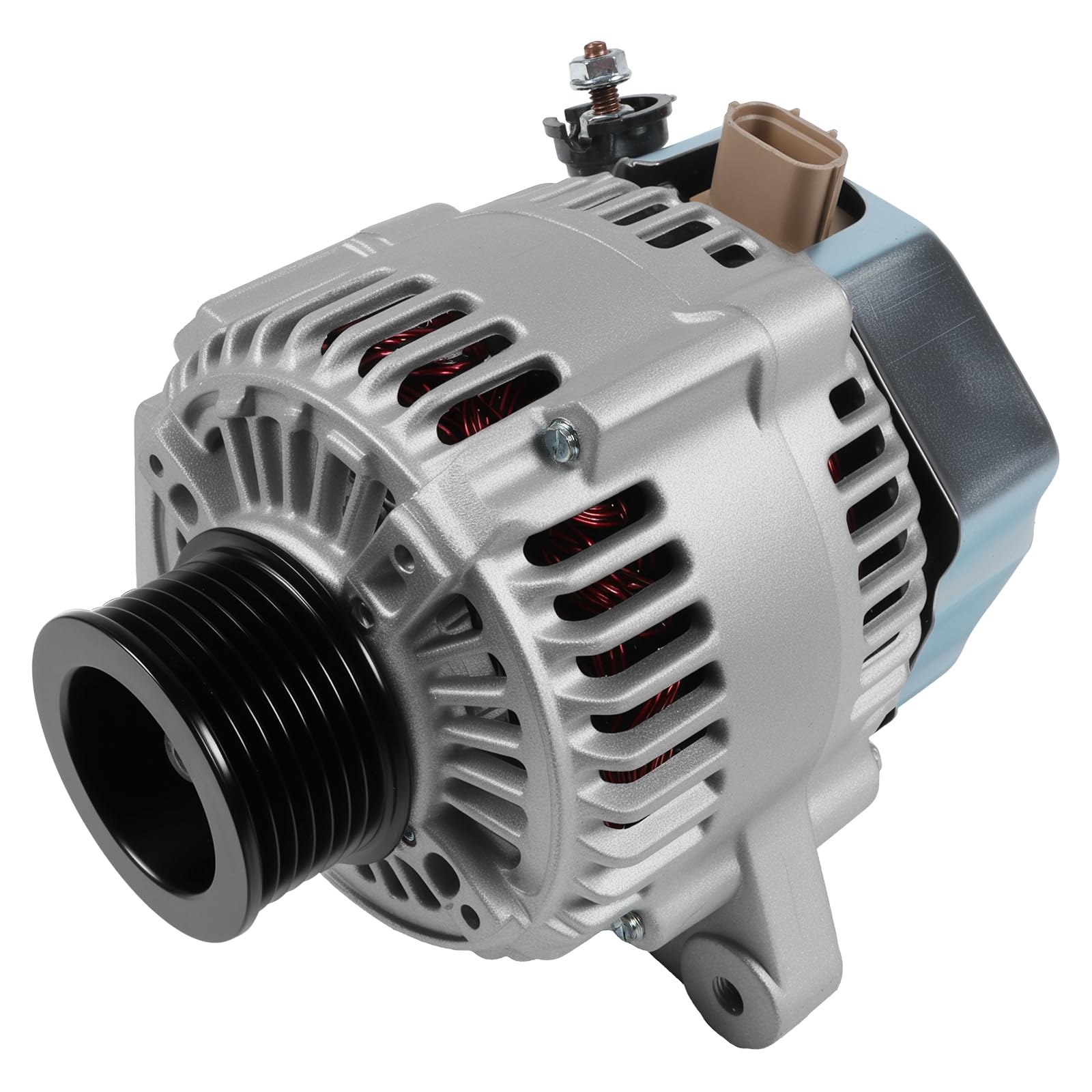 13958 Alternator for Camry 2002-2003 L4 2.4L, for Solara 2002-2003 L4 2.4L, Replace OE 270600H01084, 2706028170, 270602817084-image-24