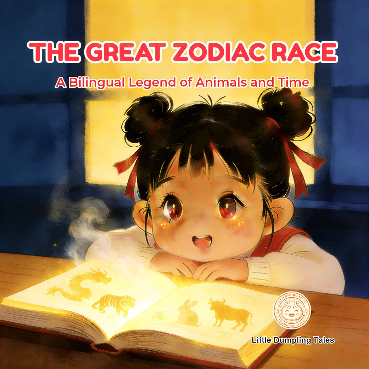 THE GREAT ZODIAC RACE: A Bilingual Legend of Animals and Time (Little Dumpling Bilingual Series Book 4)
