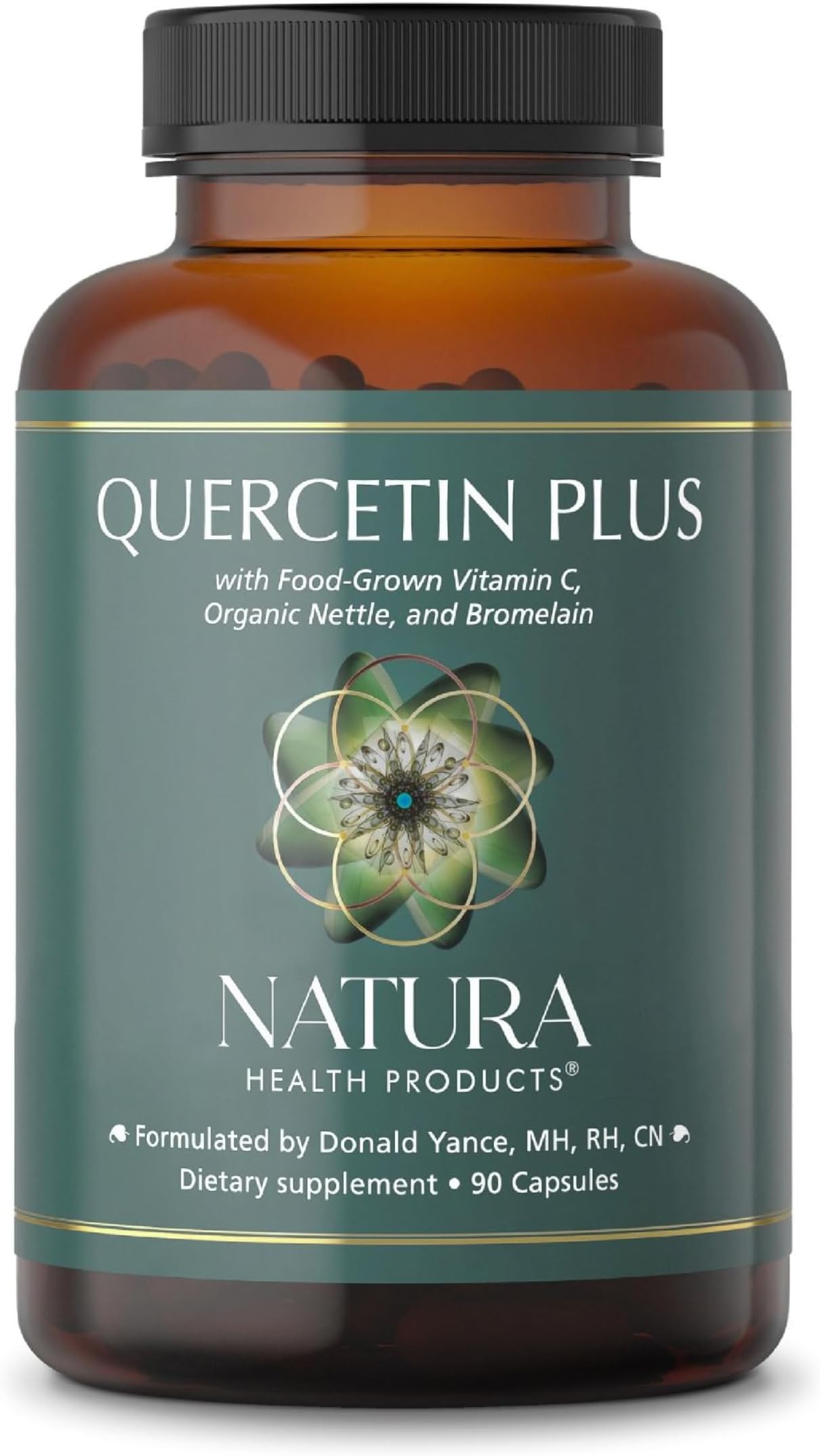 Quercetin Plus Supplement - Modulates Healthy Immune and histamine Response - Featuring Bromelain, Vitamin C, Nettle Leaf & Quercetin (90 Capsules)
