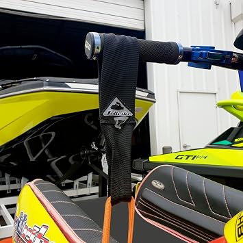 Jettribe Jet Ski Stand-up Handle Pole Tie Down Strap - Peace of Mind with Secure Boating Accessory - Heavy Duty Strapping for Safe and Reliable Watercraft Adventures