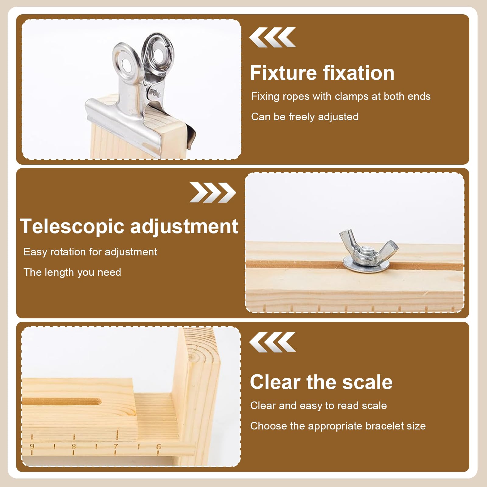 Jeffergarden Gabarit De Fabrication De Chevilles Réglable En Alliage D'aluminium, Perceuse