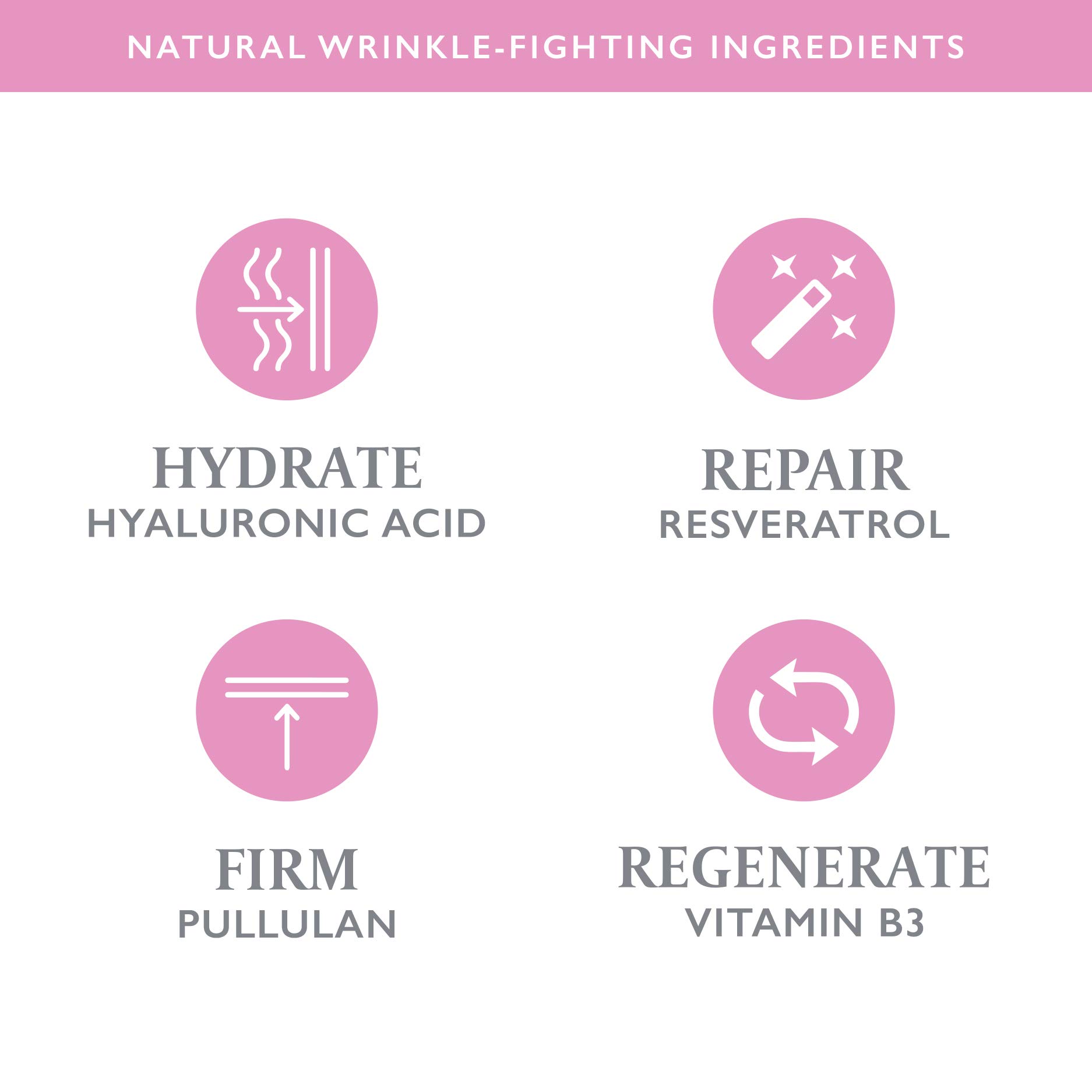 Anti Aging Serum for Face, Neck & Decolette - Neck Firming, Decollete Cream & Hyaluronic Acid & Resveratrol Face Serum - Daytime Booster Product to Improve Silicone Pad Results
