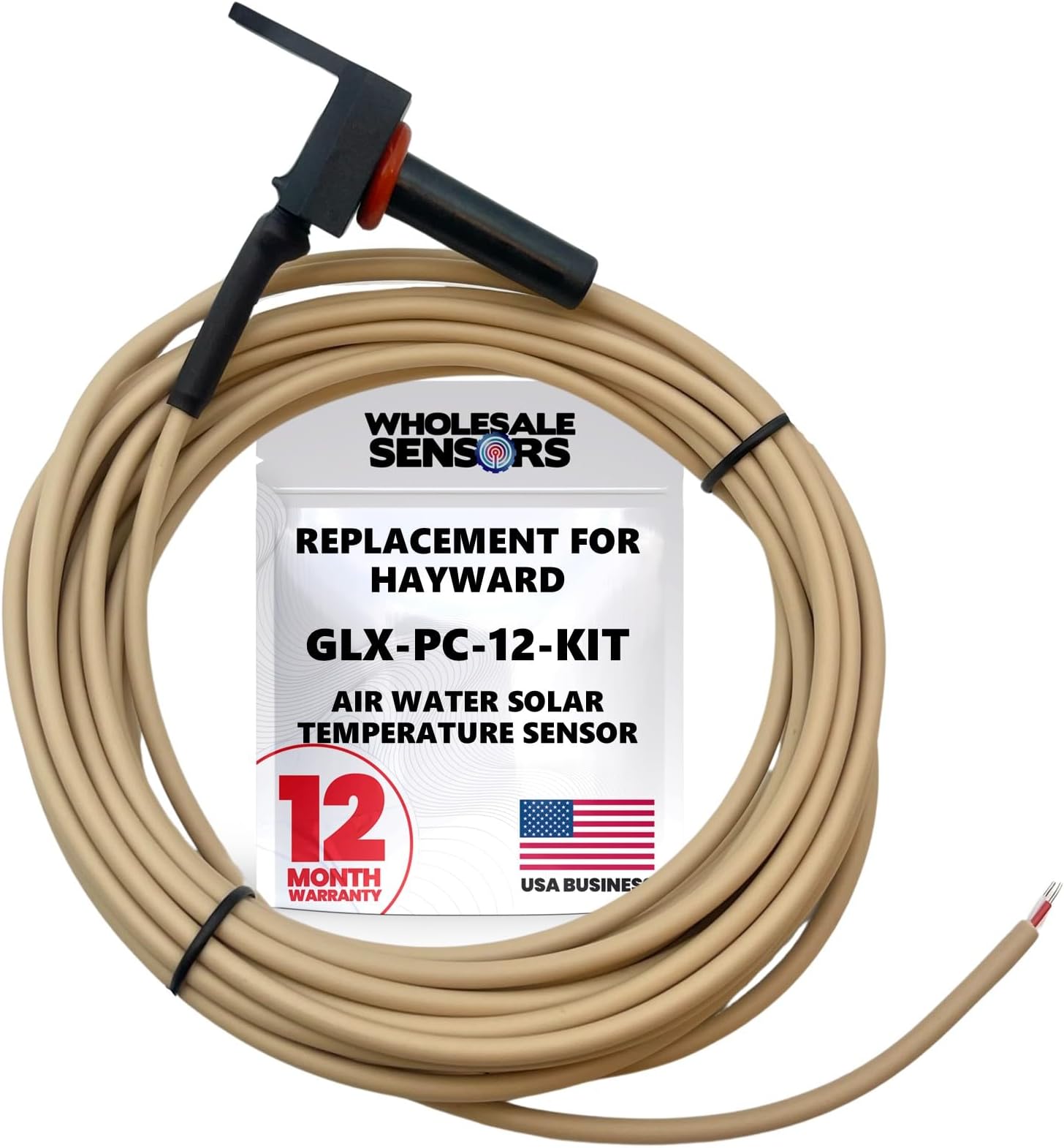 Hayward GLX-PC-12-KIT Replacement Water/Air/Solar Temperature Sensor 12 Month Warranty