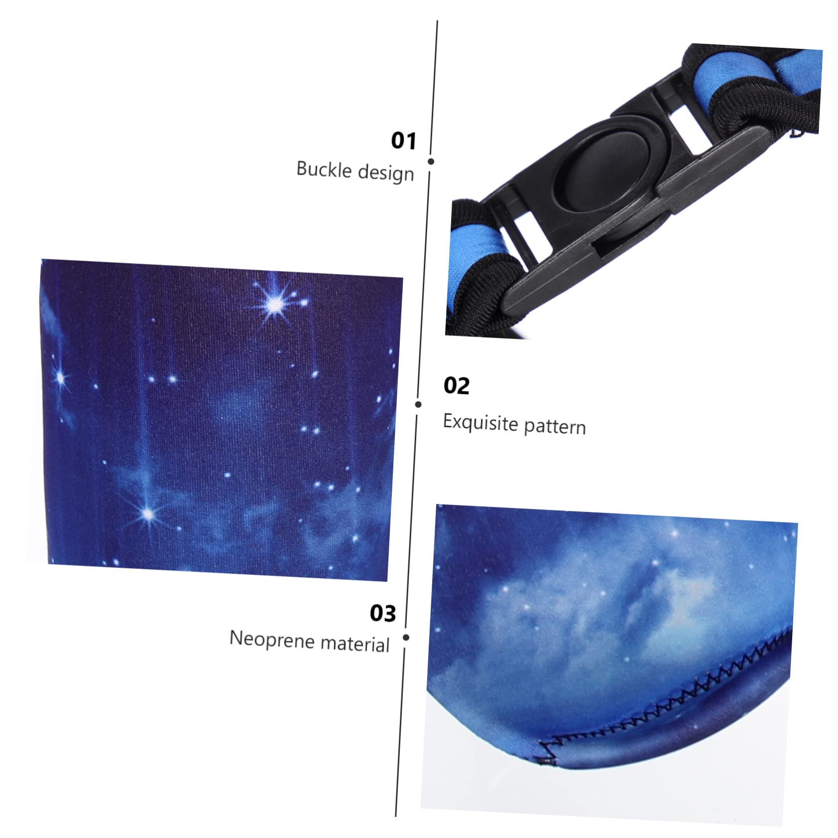 BESPORTBLE Borsa in Neoprene Tazze da caffè Coperchio della Tazza di caffè Borse Termiche Sacchetti Termici Borraccia Pieghevole Manicotti Isolanti per Bottiglie Maniche Coibentate