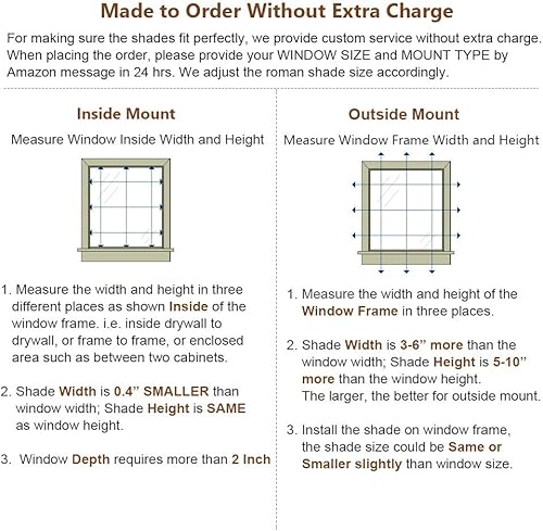 Miniatura 5 de Persianas romanas inalámbricas, persianas romanas opacas de alta calidad, color blanco claro gris claro, persianas romanas de tela lavable a medida