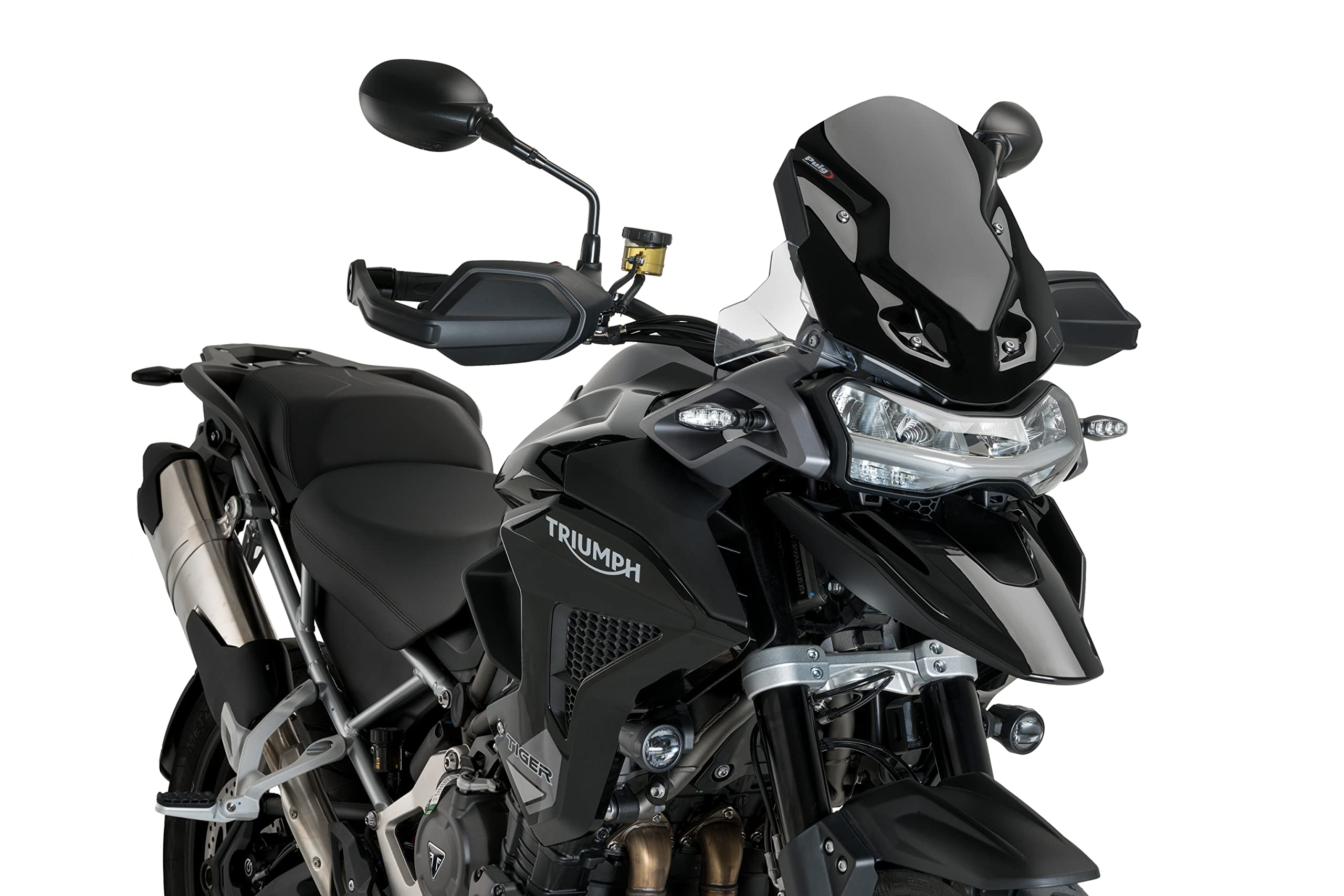 Puig Sport Screen | Black (Opaque) | Triumph Tiger 1200 GT Pro 2022>Current