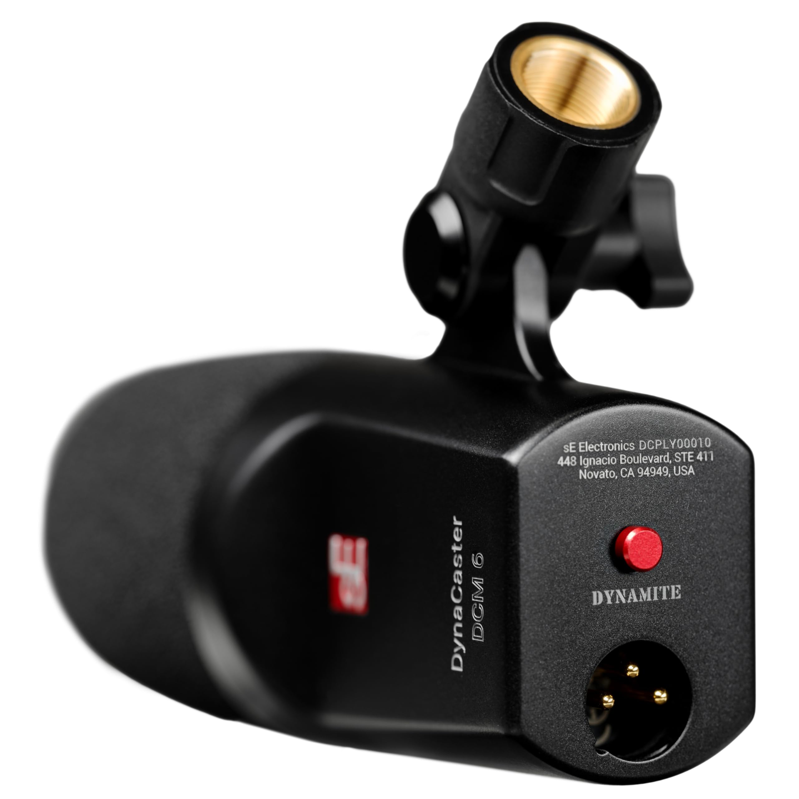 SE Electronics DCM6 Dynacaster DCM 6 Broadcast Microfono, Nero