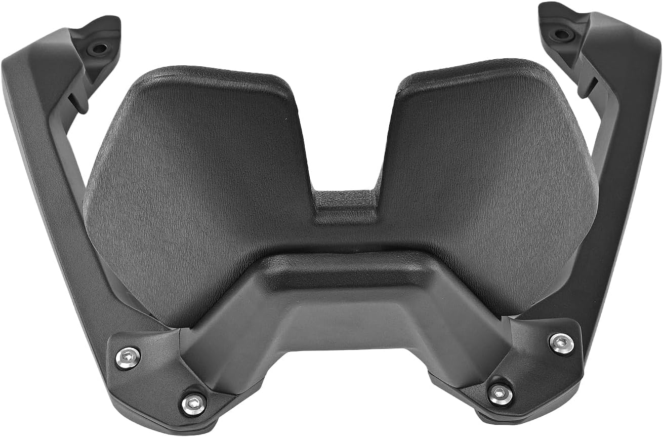 Sissy Bar avec dossier de moto compatible avec Honda X ADV 750 FORZA 750 NSS 750 2021-2026 Dossier passager amovible et porte-bagages XADV750 FORZA750 NSS750 (A-Noir)
