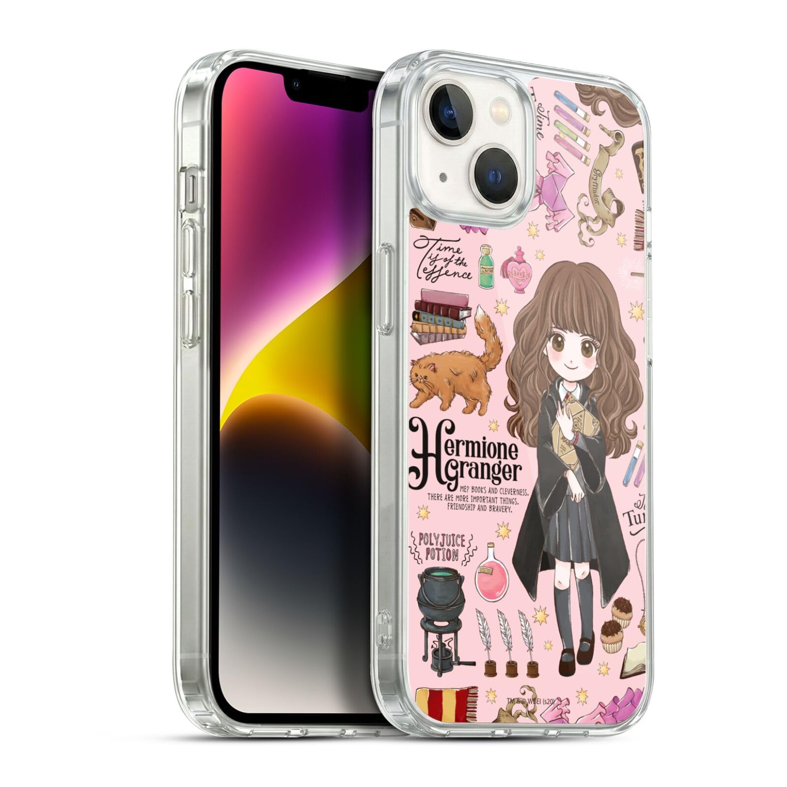 Head Case Designs Licenciado Oficialmente Harry Potter Patrón Luna Reliquias de la Muerte XXXVII Caso Funda de Gel Suave Compatible con Apple iPhone 12 / iPhone 12 Pro — view 215