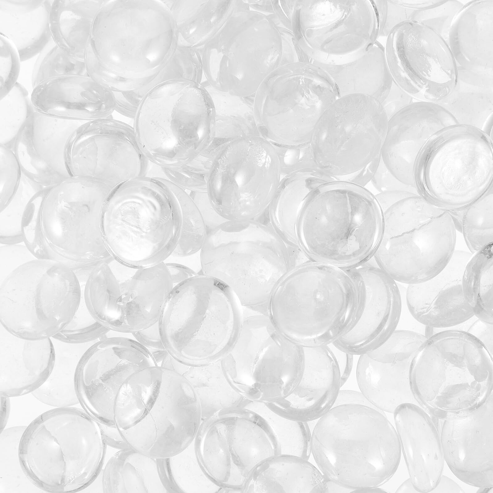 Gravier de Verre 16-19mm 1kg en Verre pour Brasero Décoratif | Sachet Unique, Usage Extérieur ou Compositions Végétales, Finition Soignée et Format Pratique